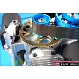 DLE200 power umbrella gasoline engine two-cylinder two-stroke natural air-cooled electric start 200CC displacement 
