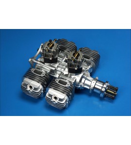 DLE222,dle222,DLE,DLE222 model aircraft gasoline engine four-cylinder two-stroke side exhaust natural air-cooled hand start 222CC displacement