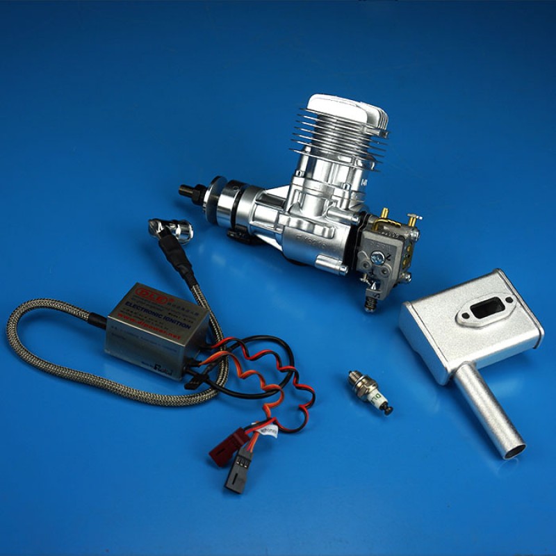 DLE20 dle20cc DLE  model aircraft gasoline engine two-stroke single-cylinder side exhaust natural air-cooled hand start 20CC displacement 