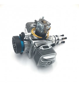 DLE60 model aircraft gasoline engine two-cylinder two-stroke with power generation system 180W60CC displacement